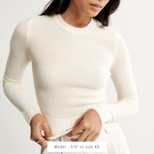 NWT Abercrombie Slim Crew Sweater